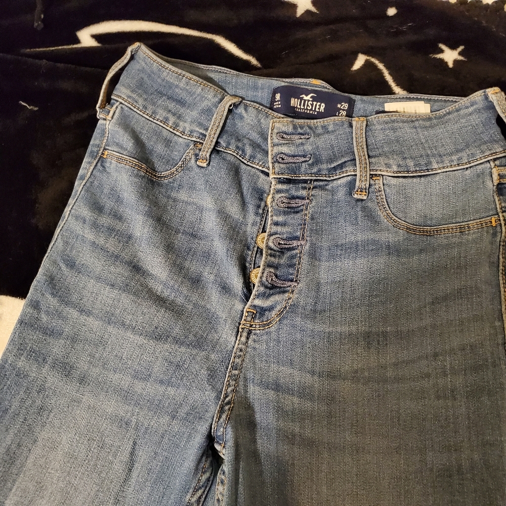 Hollister High Rise Blue Jeans